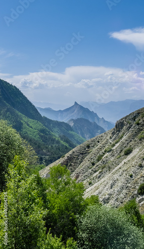 Obraz na płótnie Russia, Dagestan, Mountain landscape. Gunib area w salonie