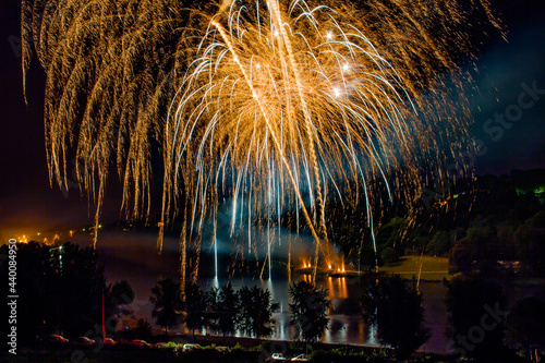 14 juillet Feu d'artifice - Courtille - Creuse