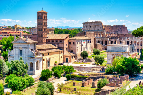 Canvas Print Roman forum