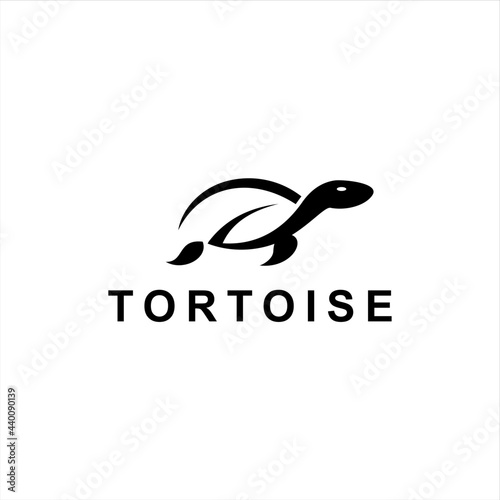 turtle abstract logo terrapin tortoise in undersea vector