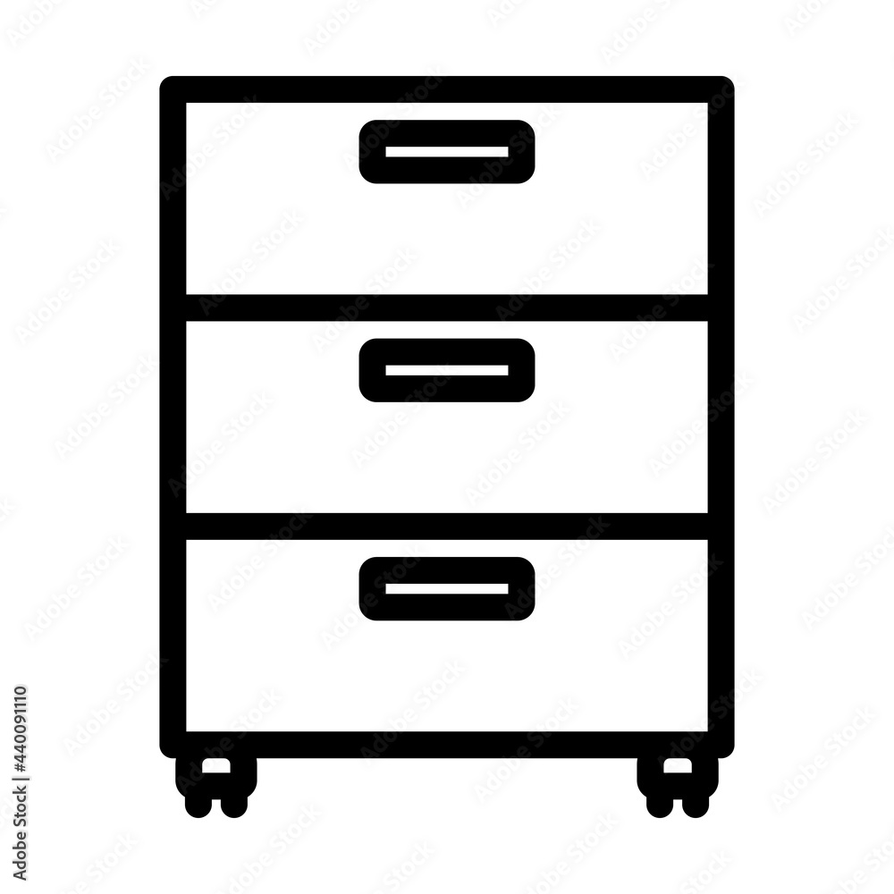 Office Cabinet Icon Office Cabinet Icon