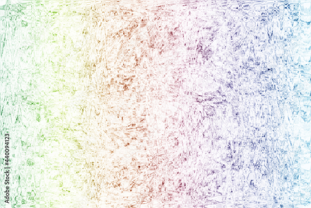 淡い虹色の結晶イメージ 淡い虹色の結晶イメージ