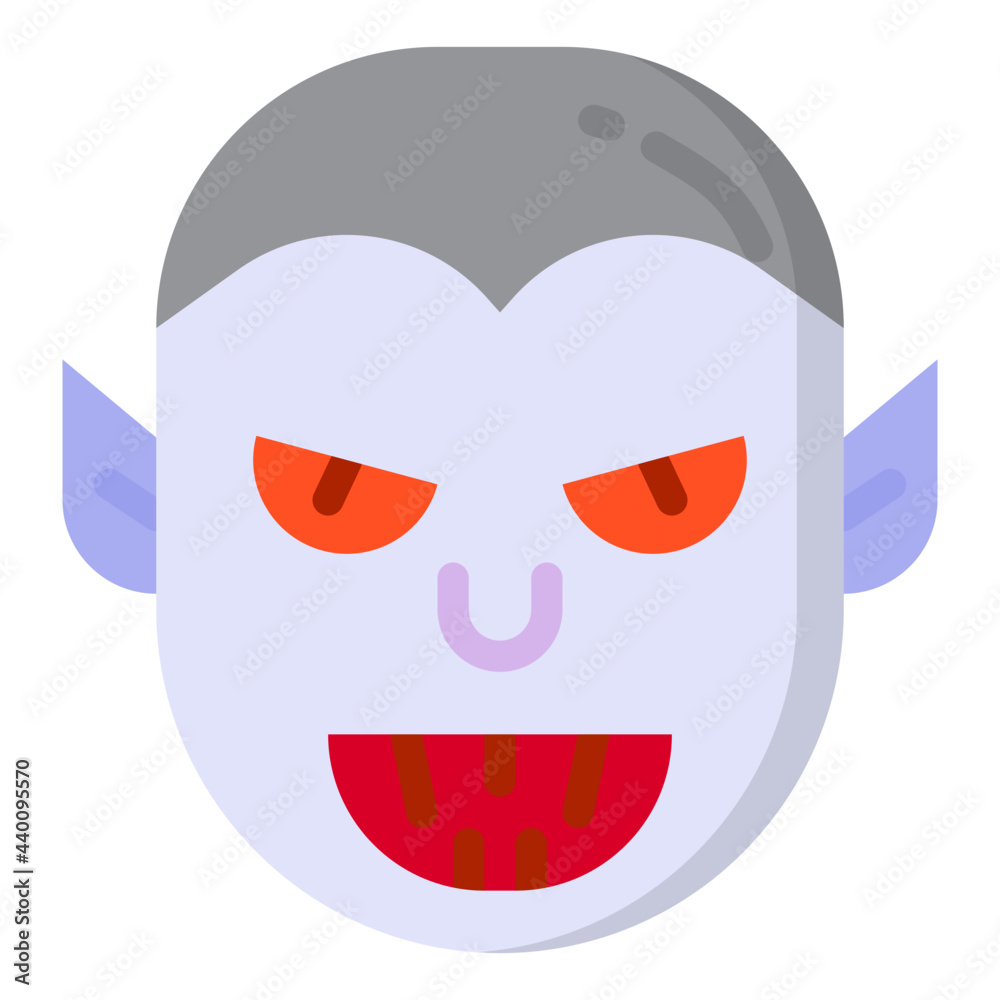 Dracula flat style icon Dracula flat style icon