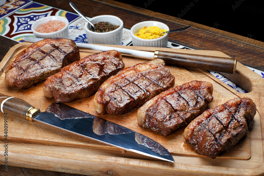 Grilled picanha, traditional Brazilian cut!