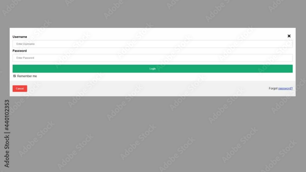 Loading Login Form in Online Box. Opening Log In Box For Logging In on Website. Viewpoint of Monitor Screen. Loading Login Form in Online Box. Opening Log In Box For Logging In on Website. Viewpoint of Monitor Screen.