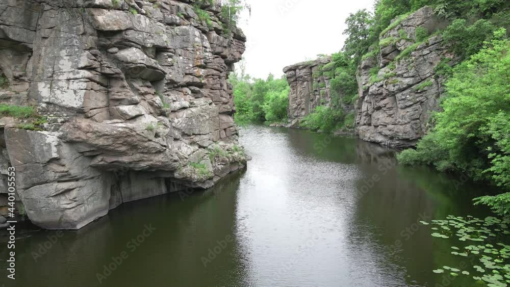 view of the river in the canyon beauty of nature view of the river in the canyon beauty of nature