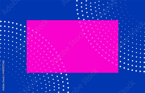 red stripes and circles on a blue background, concentric circles and balls
