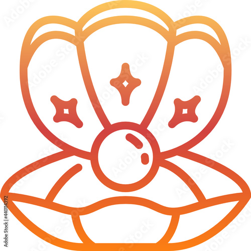 pearl flat icon