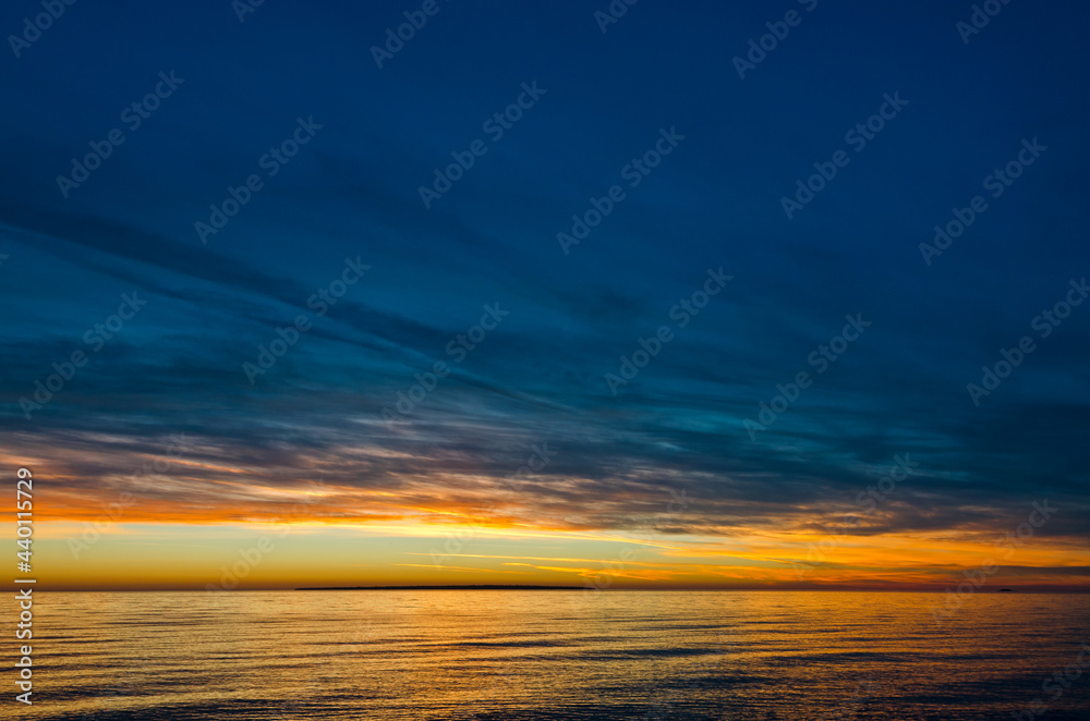 Obraz premium Colorful sunset