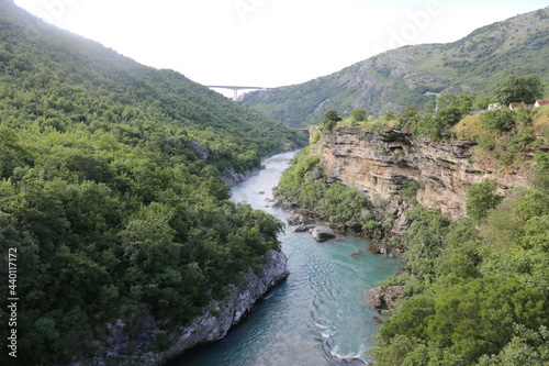 canyon of the Tara river Montenegro
