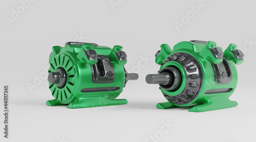 Fototapeta Future electric motor