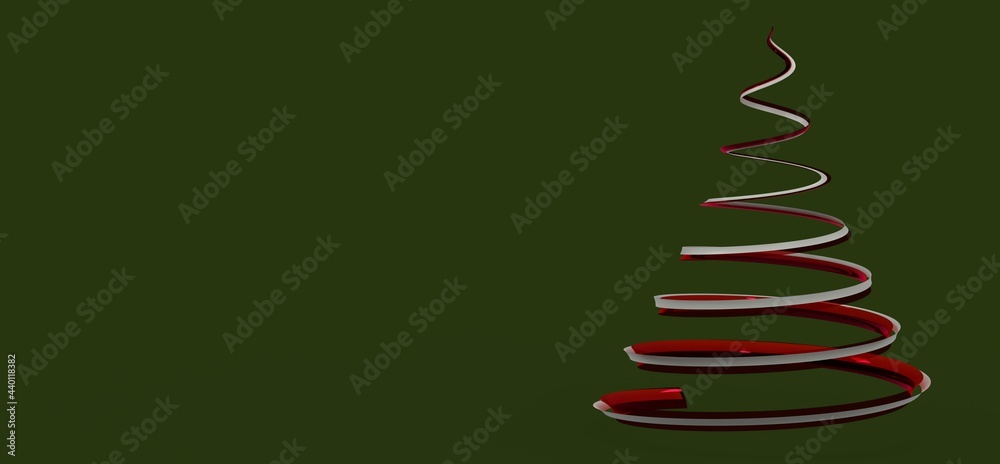 3d merry christmas card modern 3d minimal tree 3d merry christmas card modern 3d minimal tree