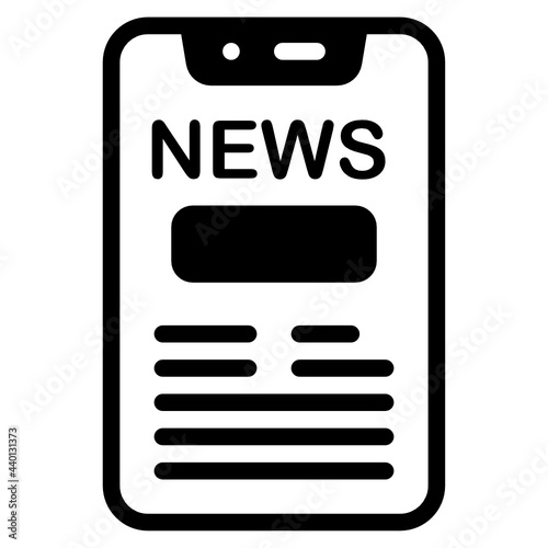 News in the phone
