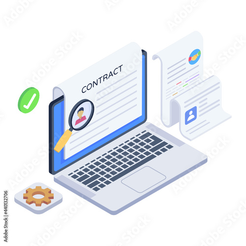Online Contract 

