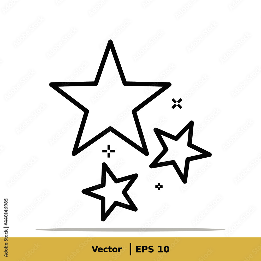 Star, favorite Icon Illustration. Favorite Sign Symbol. Vector EPS 10 Star, favorite Icon Illustration. Favorite Sign Symbol. Vector EPS 10