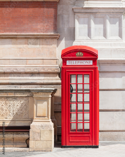 Red telephone booth
