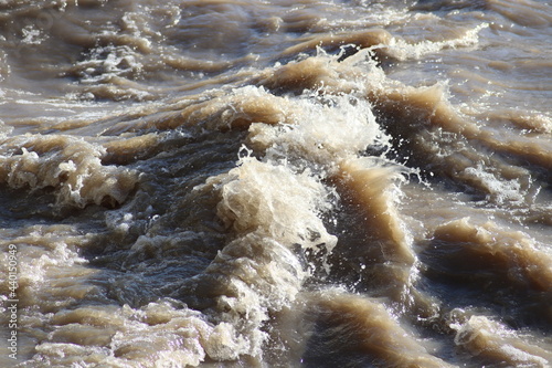 water in the river