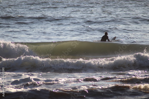 surfer on the beach