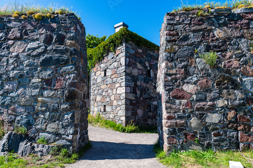 Finland, Helsinki, Unesco world heritage site Suomenlinna sea fortress photo