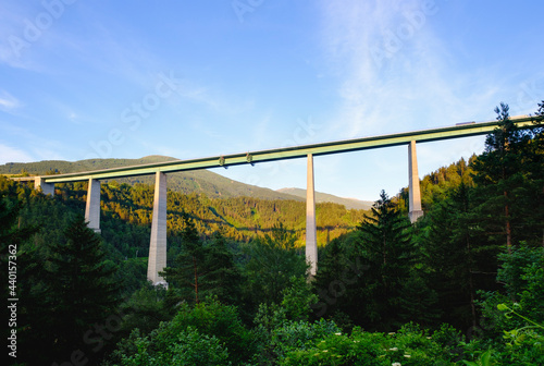 Europa bridge at Wipptal valley, Tyrol, Austria photo