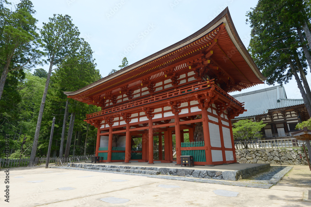 高野山壇上伽藍　中門　和歌山県高野町