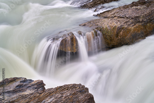 Natural Bridge Turbulence Yoho National Park. Turbulent rapids at the Natural Bridge, Yoho National Park, BC.

