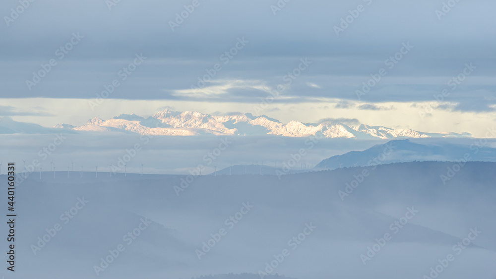Mountainous terrain in Madrid, Spain Mountainous terrain in Madrid, Spain