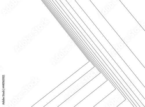 architectural drawing on white background
