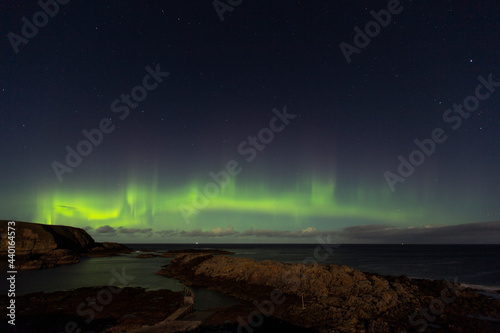 Aurora off Portskerra © Les Armishaw