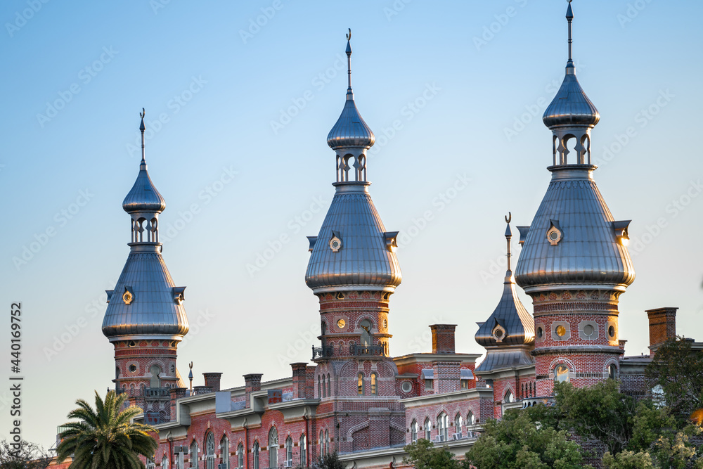 Fototapeta premium University of Tampa Spires, Downtown