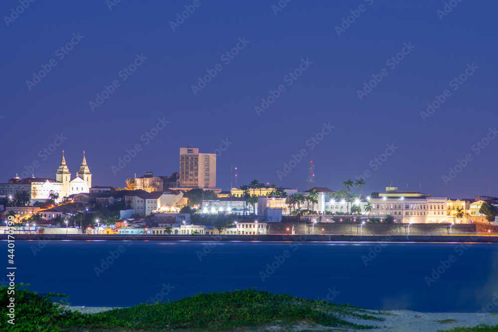 historic center in são luis, maranhao, brazil