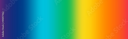 Abstract rainbow blurred gradient, concept banner - Vector