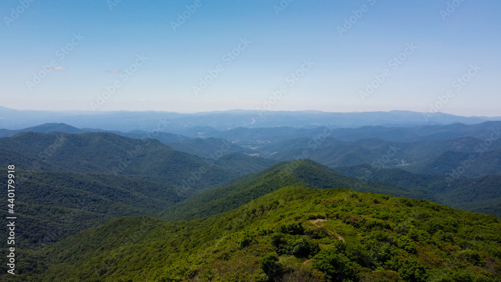 Obraz premium view from the top of mountain