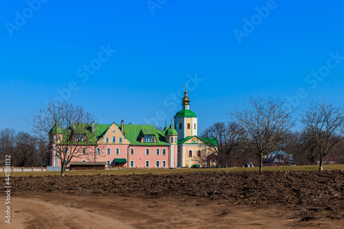 Holy Trinity Motroninsky convent in Kholodny Yar, Ukraine photo