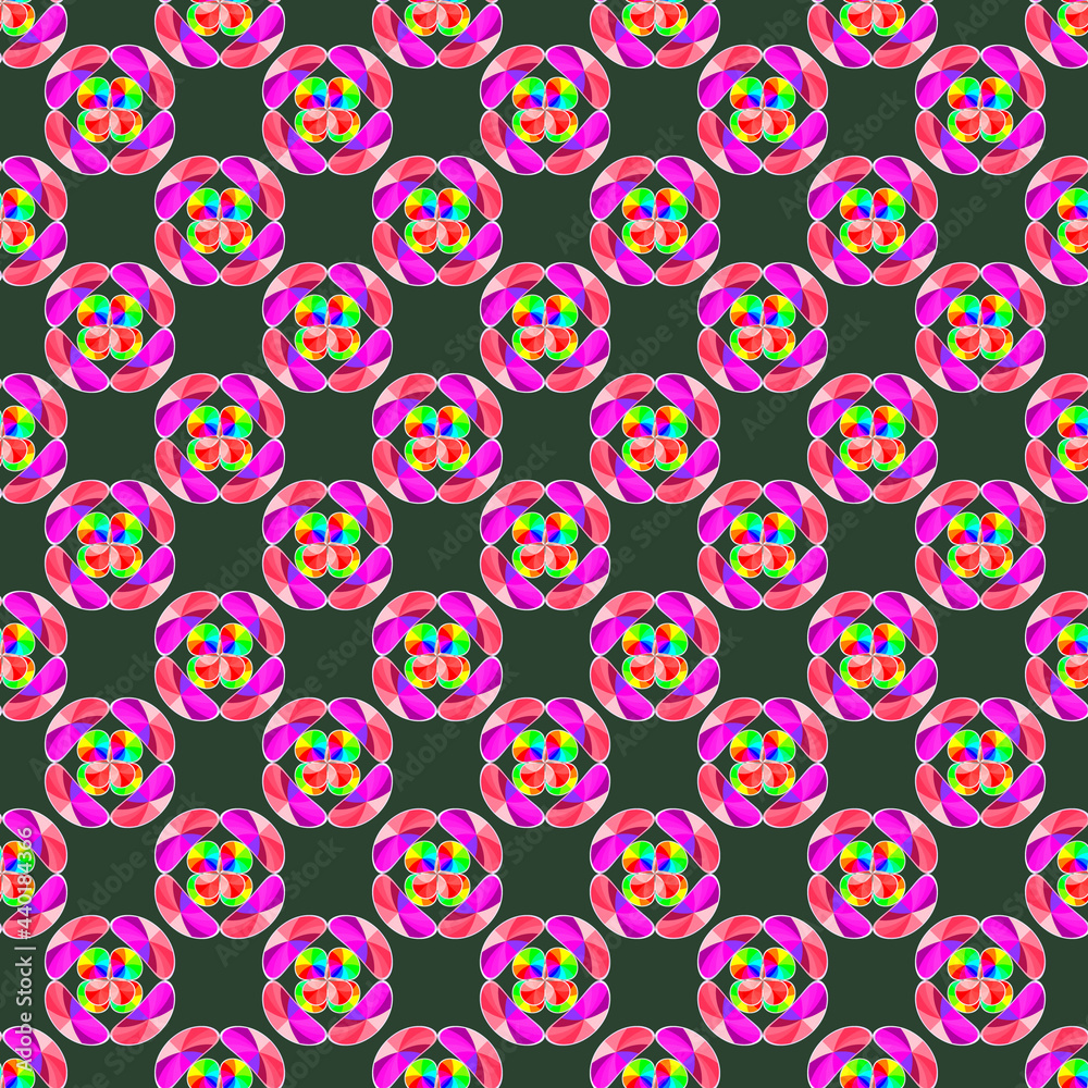 Colored oval Colored oval