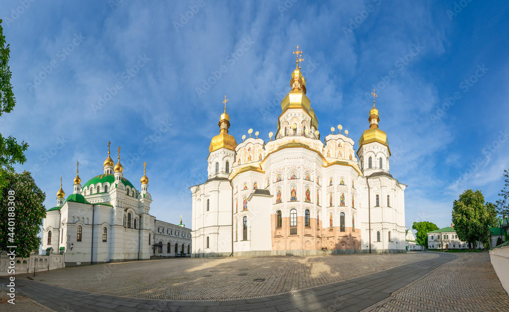 Great Lavra Uspenskiy Sobor Cathedral in Kiev, Ukraine 