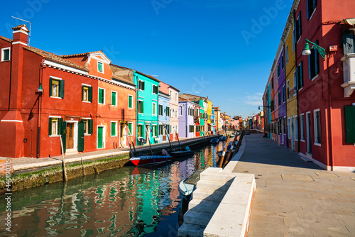 Colourful Burano island near Venice, Italy © Pawel Pajor