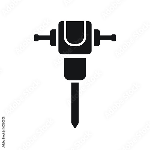 Jack hammer icon design vector illustration