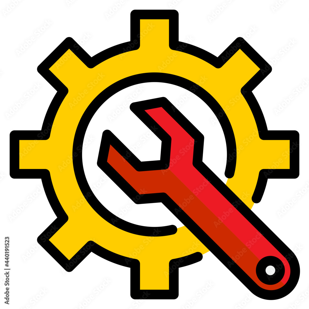 Content management color line style icon Content management color line style icon