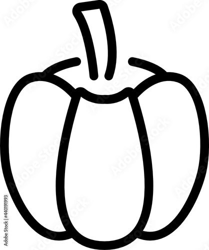 paprika minimal line icon