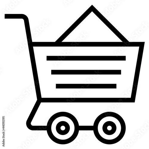 e-commerce outline style icon