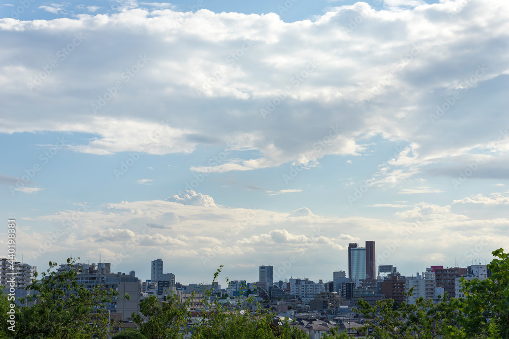 Obraz premium 都市の風景 東京世田谷の町並み