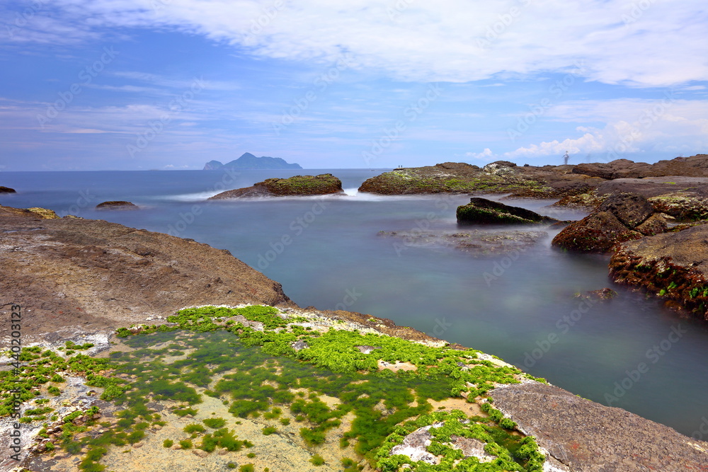 Obraz premium Northeast coast of Taiwan (New Taipei City and Yilan) National Scenic Area.
