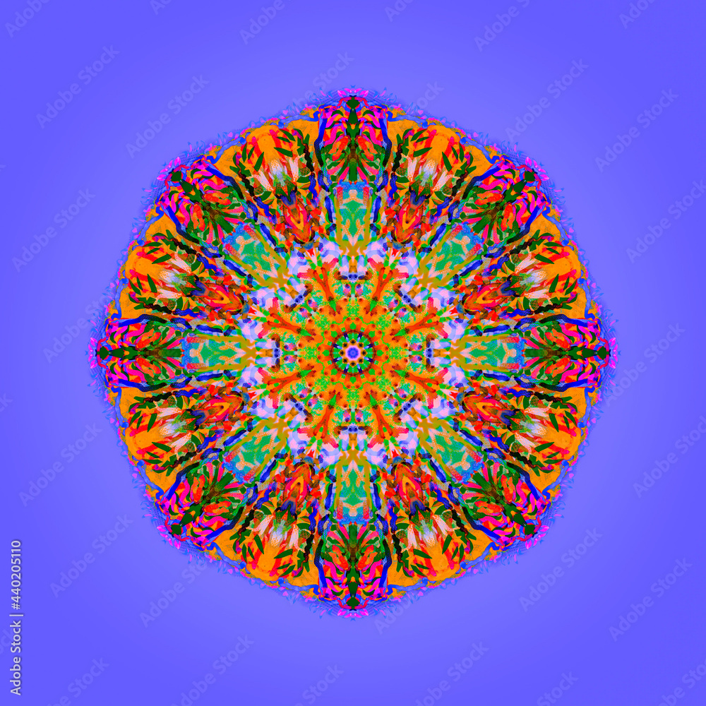 Beautiful symmetrical pattern of mandala, zendala Beautiful symmetrical pattern of mandala, zendala