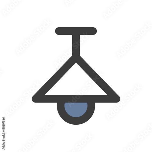 Ceiling lamp icon