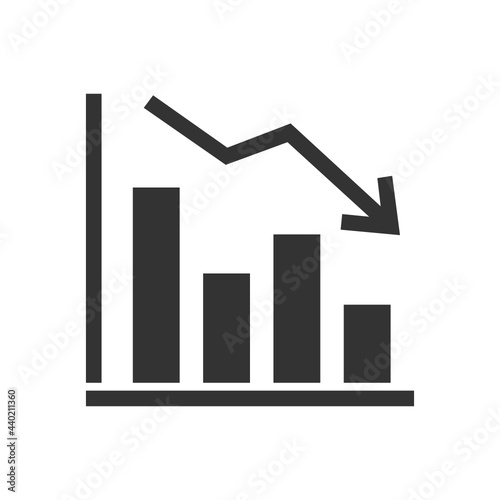 Business Graph solid icon
