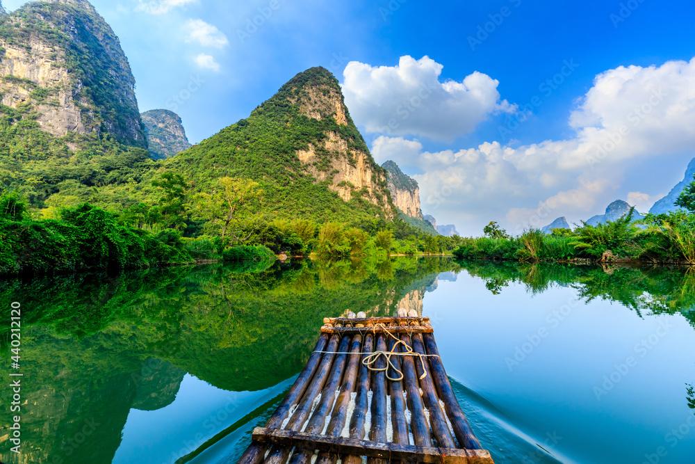 Wallpaper ID: 111366 / Guilin, China, mountains, sunrise, clouds, nature,  landscape Wallpaper