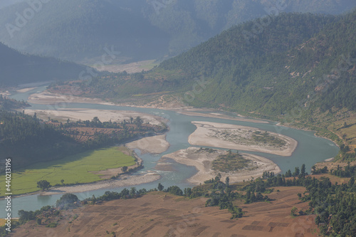 Karnali River in Nepal. The only wild and scenic and free flowing River. © Nabin
