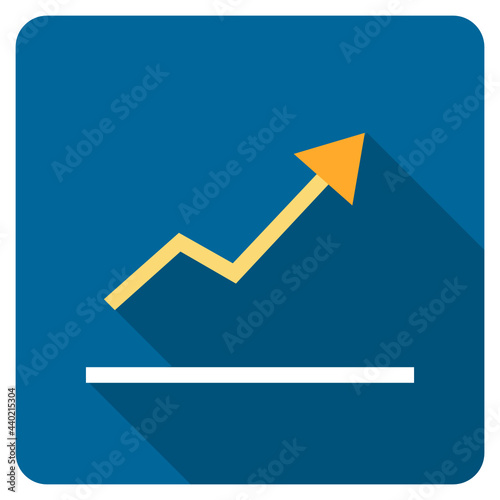Business Graph flat icon