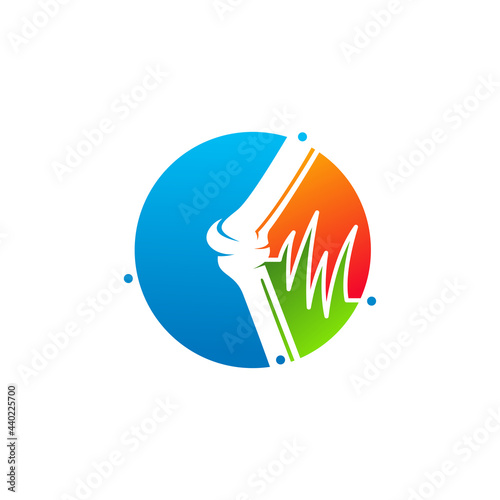 Pulse Bone logo vector template, Creative bone logo design concepts